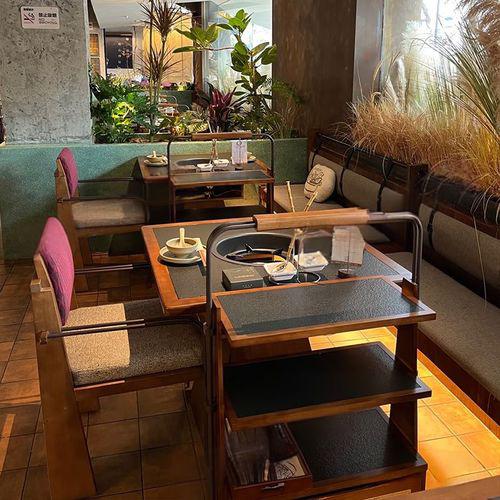 肇庆市岩板餐桌火锅桌 - 厂家